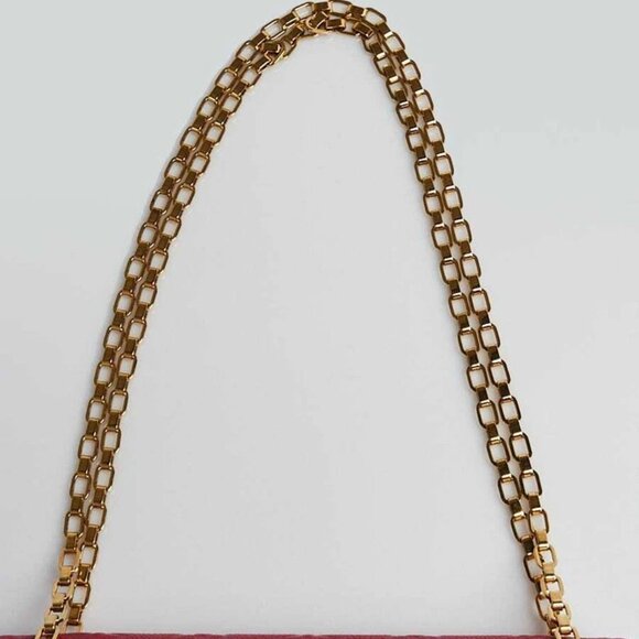 Louis Vuitton Rose Jaipur Monogram Empreinte Leather St Germain PM Bag - Picture 2 of 10